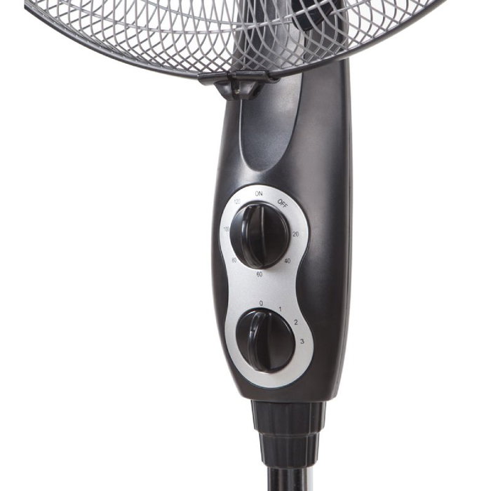 Orbegozo Ventilador de pie SF 0156 60W 45cm aluminio 3 velocidades